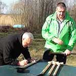 Bilder vom Radwegbau